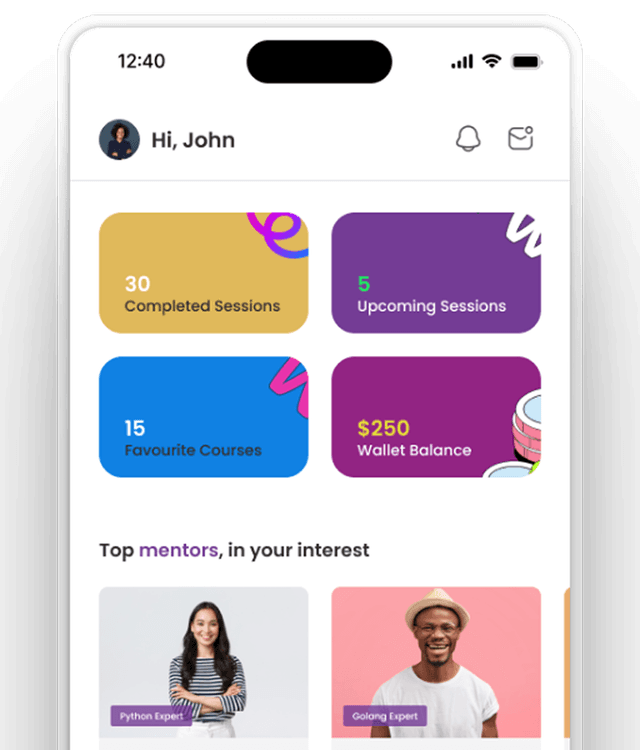 Upskill App Mockup