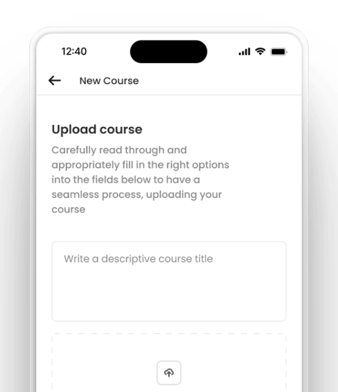 Mentor Dashboard Mockup